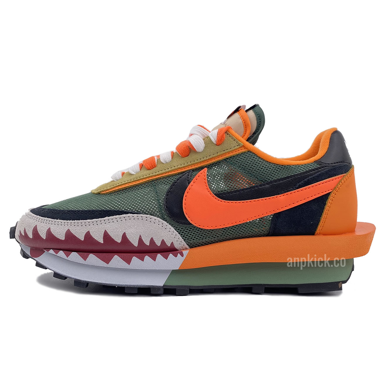 Bape Shark Mouth Sacai Nike Ldv Waffle Custom Shoes Bv0073 007 (1) - www.newkick.vip